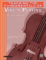 TEACHING THE FUNDAMENTALS OF VIOLIN cover